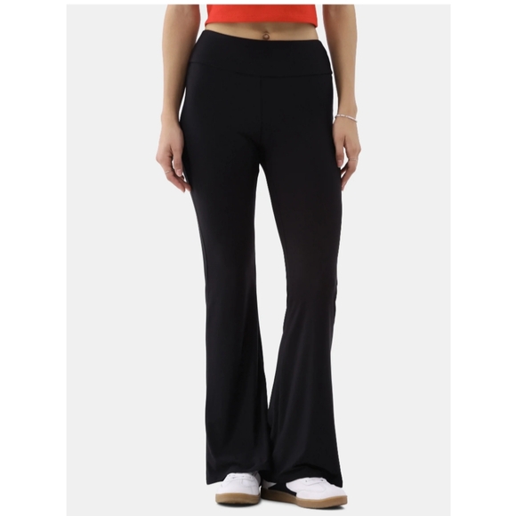 No Boundaries Women's Size XXL (20) Pull On Flare Pants Black Soot NWT - Picture 1 of 4